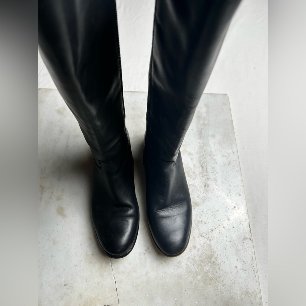 Corso Como Black Leather Boots - Picture 2 of 12